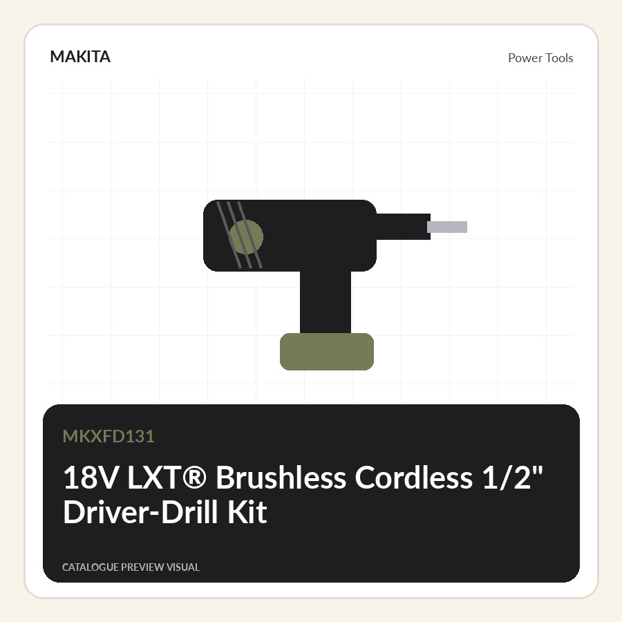18V LXT® Brushless Cordless 1/2